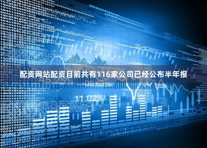 配资网站配资目前共有116家公司已经公布半年报